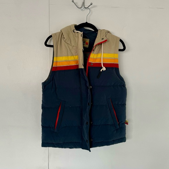 Yo Colorado epic fader puffer vest - Picture 1 of 6
